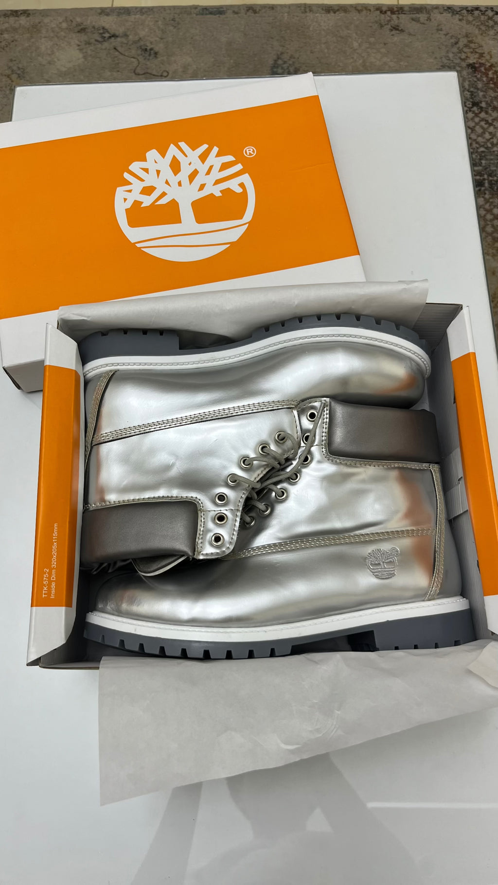 “Silver” Timberland x Veneda Carter