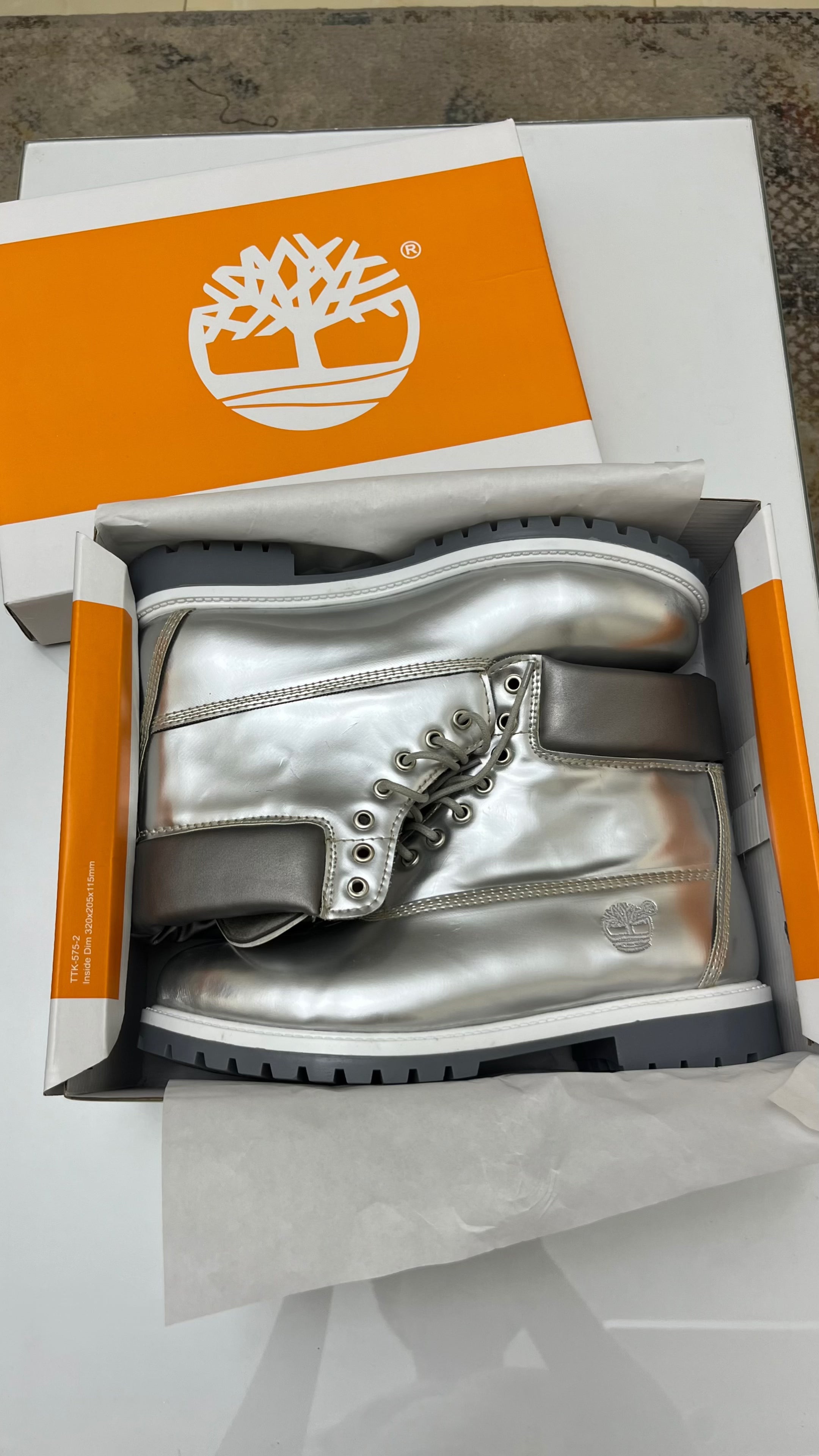 “Silver” Timberland x Veneda Carter